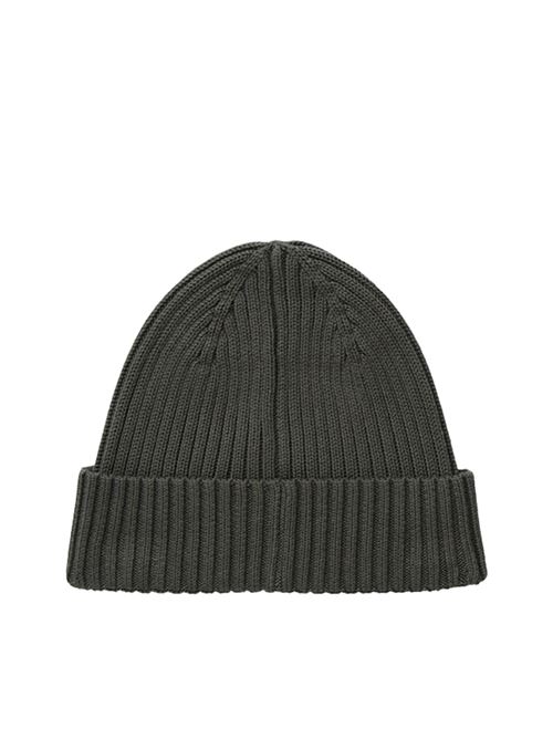 Cappello in maglia di cotone verde Tommy Jeans | AM0AM13669MRH